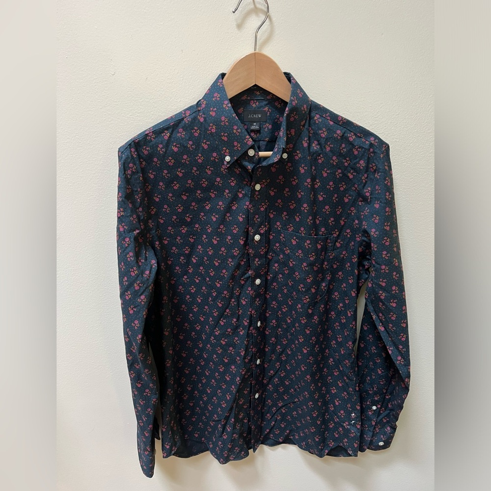 J. Crew men’s casual patterned button down